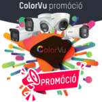 Hikvision ColorVu kamerák akár további 25% kedvezménnyel!